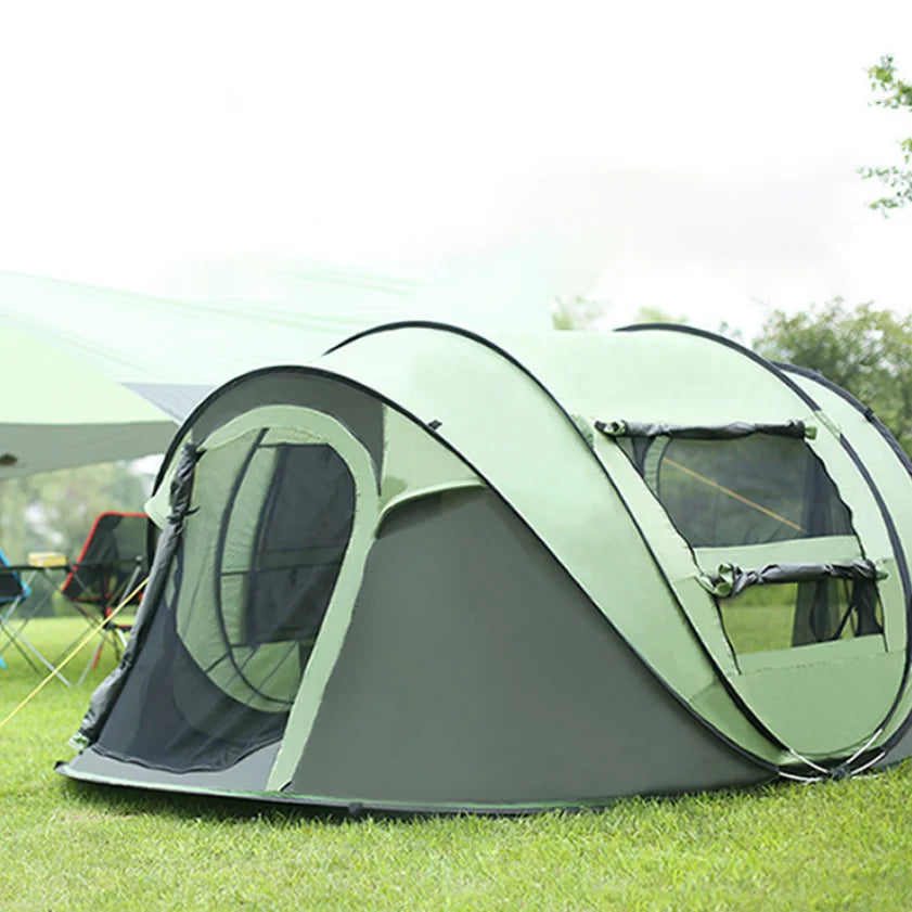 5-8 Person Wholesale Large Space Portable Instant Automatic Camping Tent Pop Up Tent for Hiking Travel