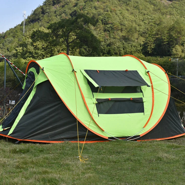 5-8 Person Wholesale Large Space Portable Instant Automatic Camping Tent Pop Up Tent for Hiking Travel